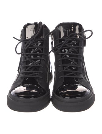 Giuseppe Zanotti Patent Leather Sneakers
