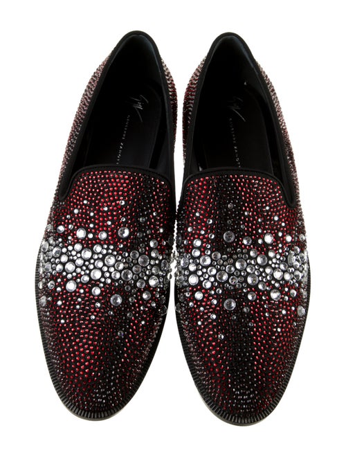 Giuseppe Zanotti Crystal Printed Loafers
