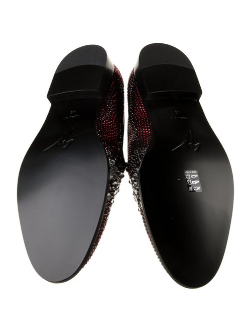 Giuseppe Zanotti Crystal Printed Loafers