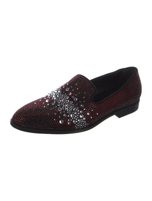 Giuseppe Zanotti Sequins Polka Dot Print Loafers