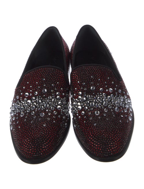 Giuseppe Zanotti Sequins Polka Dot Print Loafers