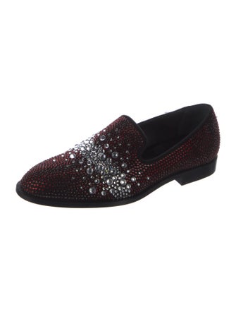 Giuseppe Zanotti Polka Dot Print Loafers