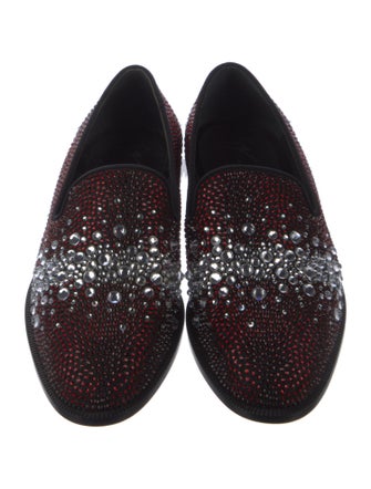 Giuseppe Zanotti Polka Dot Print Loafers