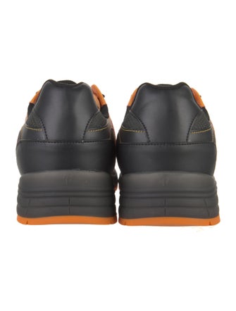 Giuseppe Zanotti Leather Colorblock Pattern Sneakers