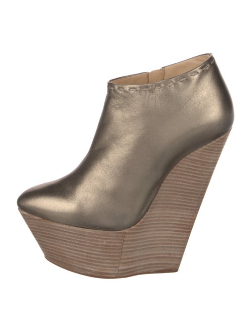 Giuseppe Zanotti Leather Colorblock Pattern Mules