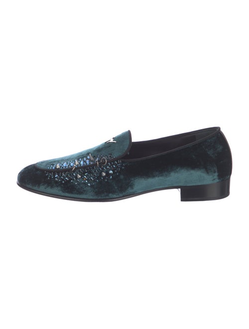Giuseppe Zanotti Velvet Loafers