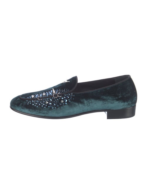 Giuseppe Zanotti Velvet Loafers
