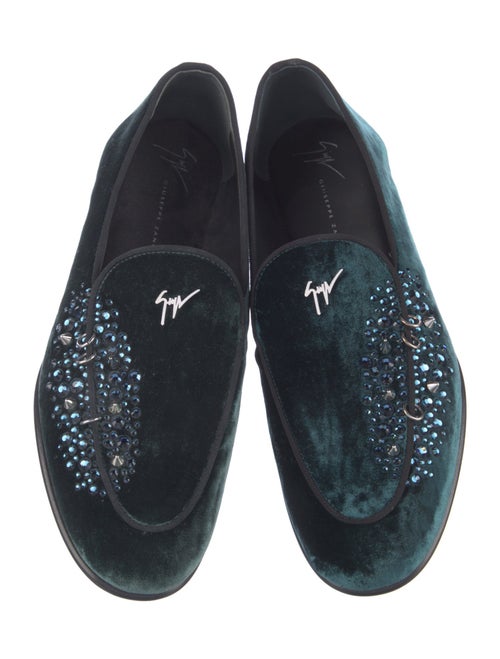 Giuseppe Zanotti Velvet Loafers