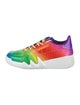 Giuseppe Zanotti Leather Tie-Dye Print Sneakers