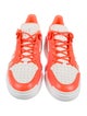Giuseppe Zanotti Leather Colorblock Pattern Athletic Sneakers