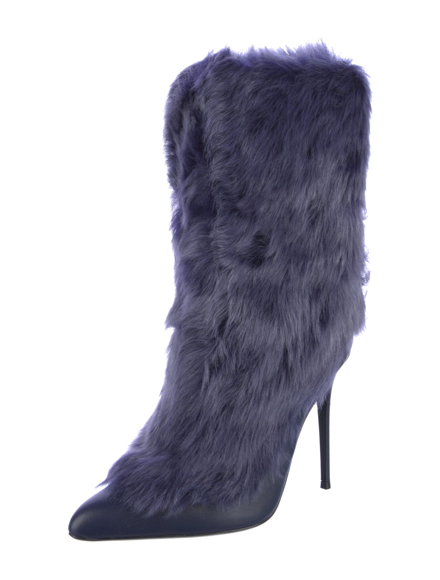 Giuseppe Zanotti Fur Boots w/ Tags