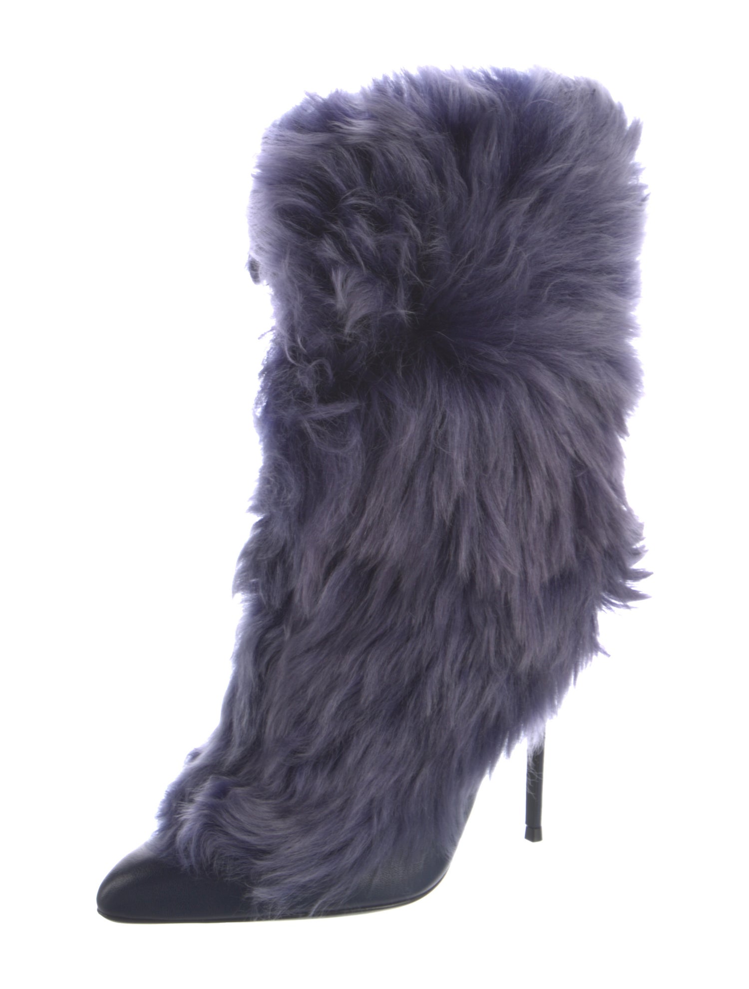 Giuseppe Zanotti Fur Fur Trim Boots w/ Tags