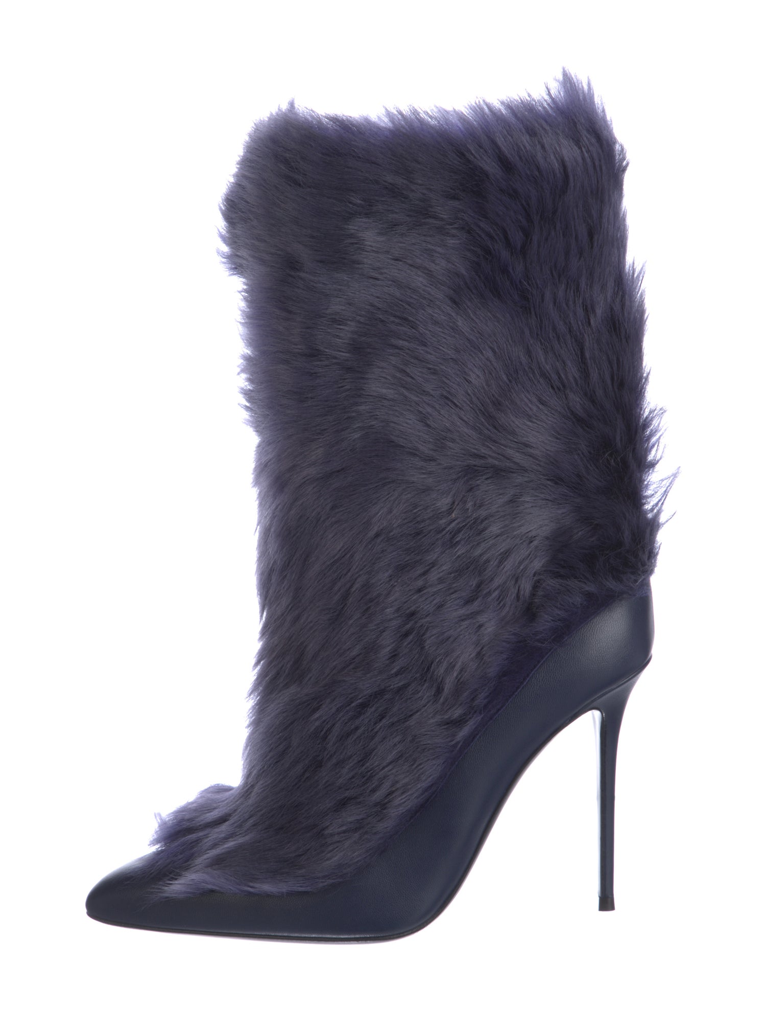 Giuseppe Zanotti Faux Fur Boots w/ Tags