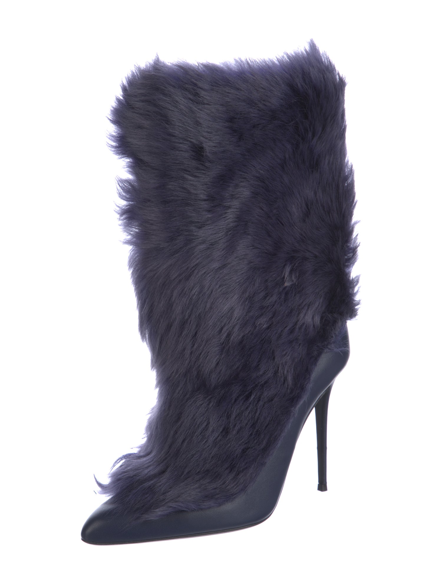 Giuseppe Zanotti Faux Fur Boots w/ Tags