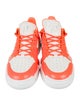 Giuseppe Zanotti Leather Colorblock Pattern Sneakers