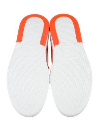 Giuseppe Zanotti Leather Colorblock Pattern Sneakers