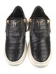 Giuseppe Zanotti Embossed Leather Boat Shoes