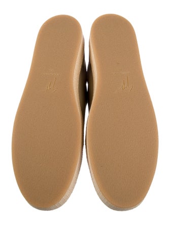 Giuseppe Zanotti Canvas Leather Trim Embellishment Sneakers