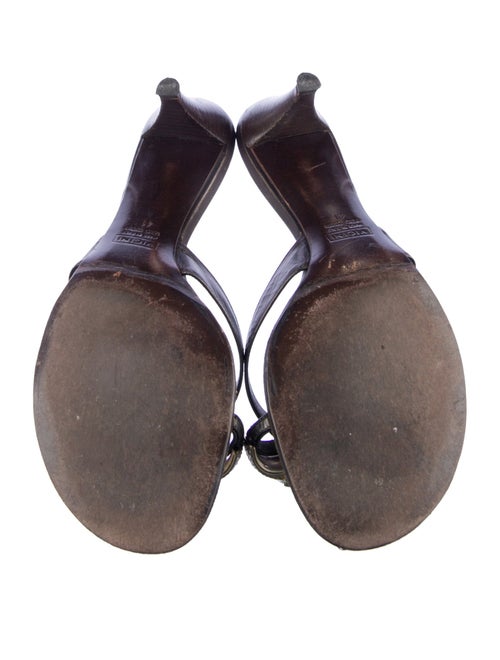 Giuseppe Zanotti Leather Slides