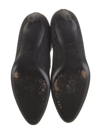 Giuseppe Zanotti Glitter Glitter Accents Sock Boots