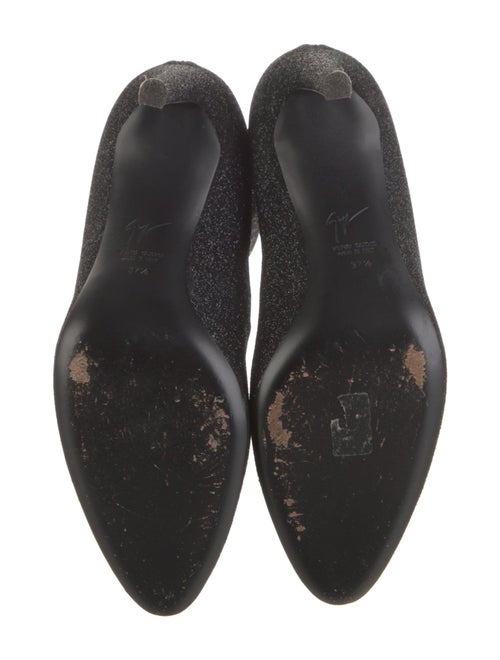 Giuseppe Zanotti Glitter Glitter Accents Sock Boots