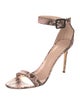 Giuseppe Zanotti Snakeskin Animal Print Sandals