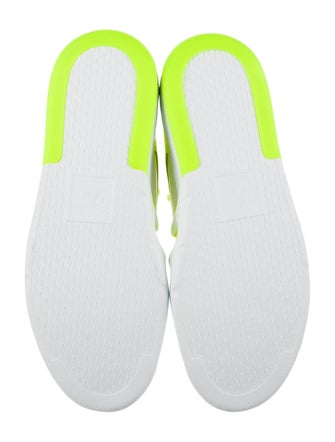 Giuseppe Zanotti Embossed Leather Colorblock Pattern Sneakers