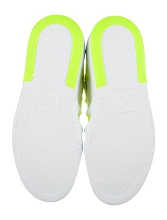 Giuseppe Zanotti Embossed Leather Colorblock Pattern Sneakers