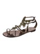 Giuseppe Zanotti Metal Gladiator Sandals