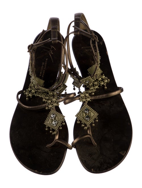 Giuseppe Zanotti Metal Gladiator Sandals