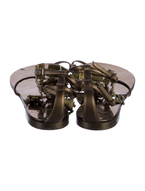 Giuseppe Zanotti Metal Gladiator Sandals