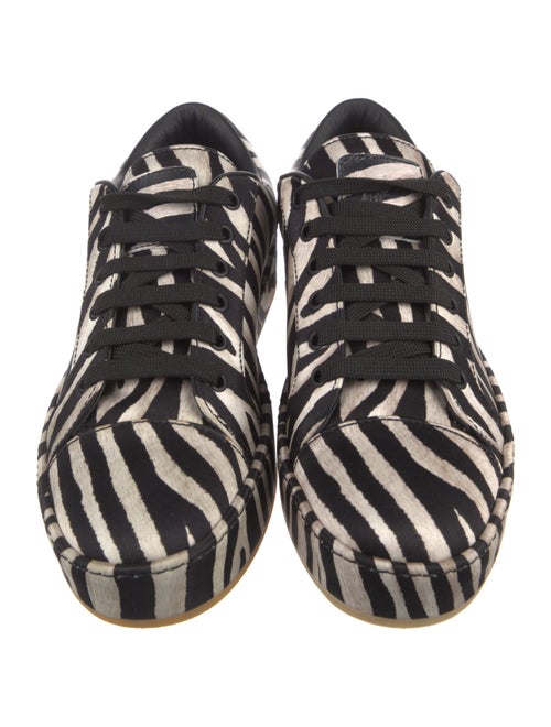 Giuseppe Zanotti Satin Printed Sneakers
