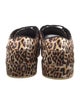 Giuseppe Zanotti Satin Animal Print Sneakers