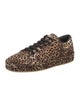 Giuseppe Zanotti Leather Animal Print Sneakers