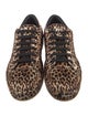 Giuseppe Zanotti Leather Animal Print Sneakers