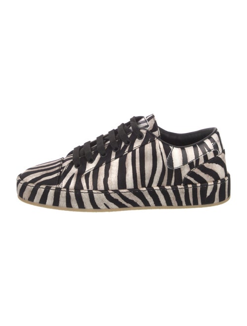 Giuseppe Zanotti Leather Animal Print Sneakers