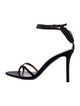 Giuseppe Zanotti Satin Bow Accents Sandals