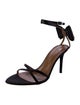 Giuseppe Zanotti Satin Bow Accents Sandals