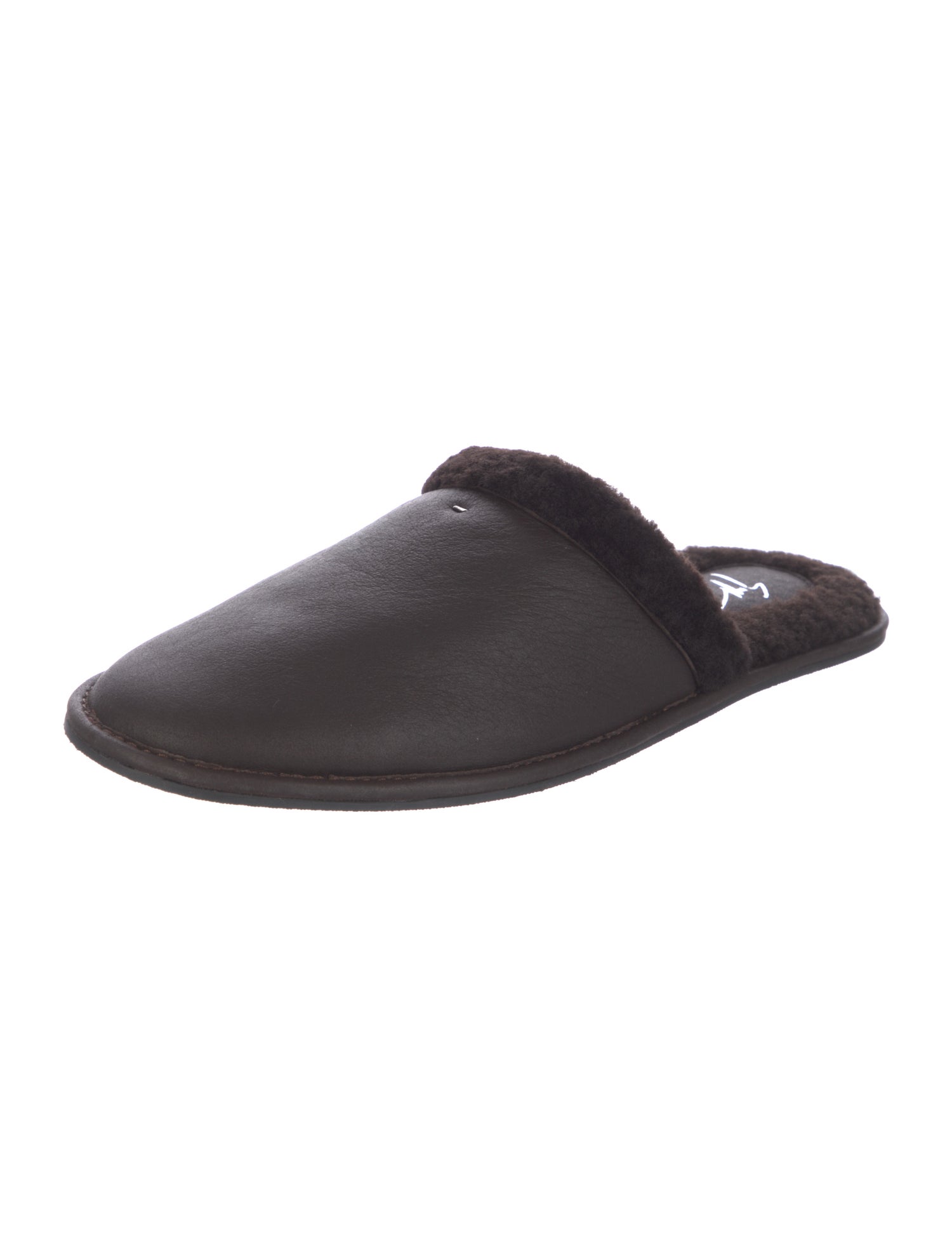 Giuseppe Zanotti Clermond Leather Slippers