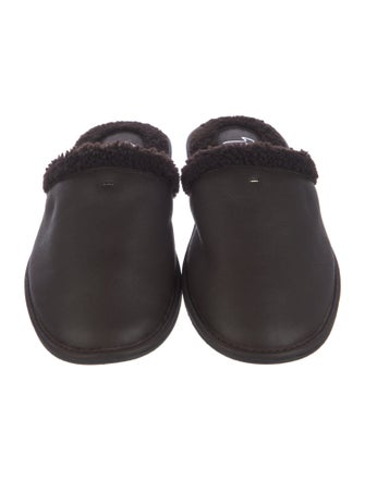 Giuseppe Zanotti Leather Slippers
