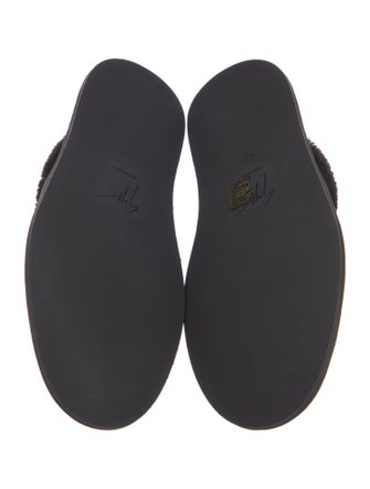 Giuseppe Zanotti Leather Slippers