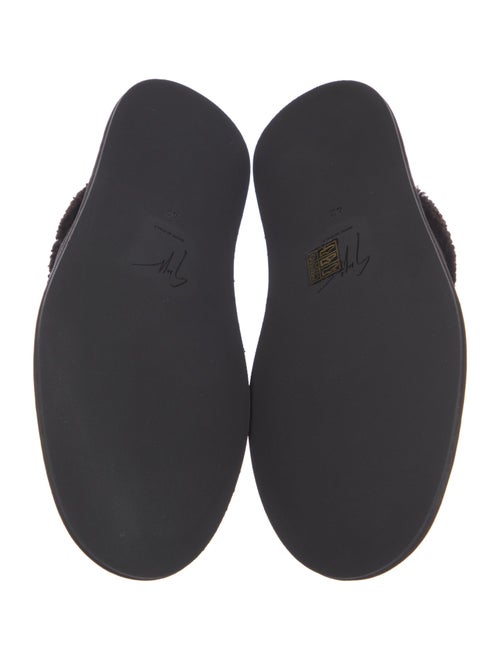 Giuseppe Zanotti Leather Slippers