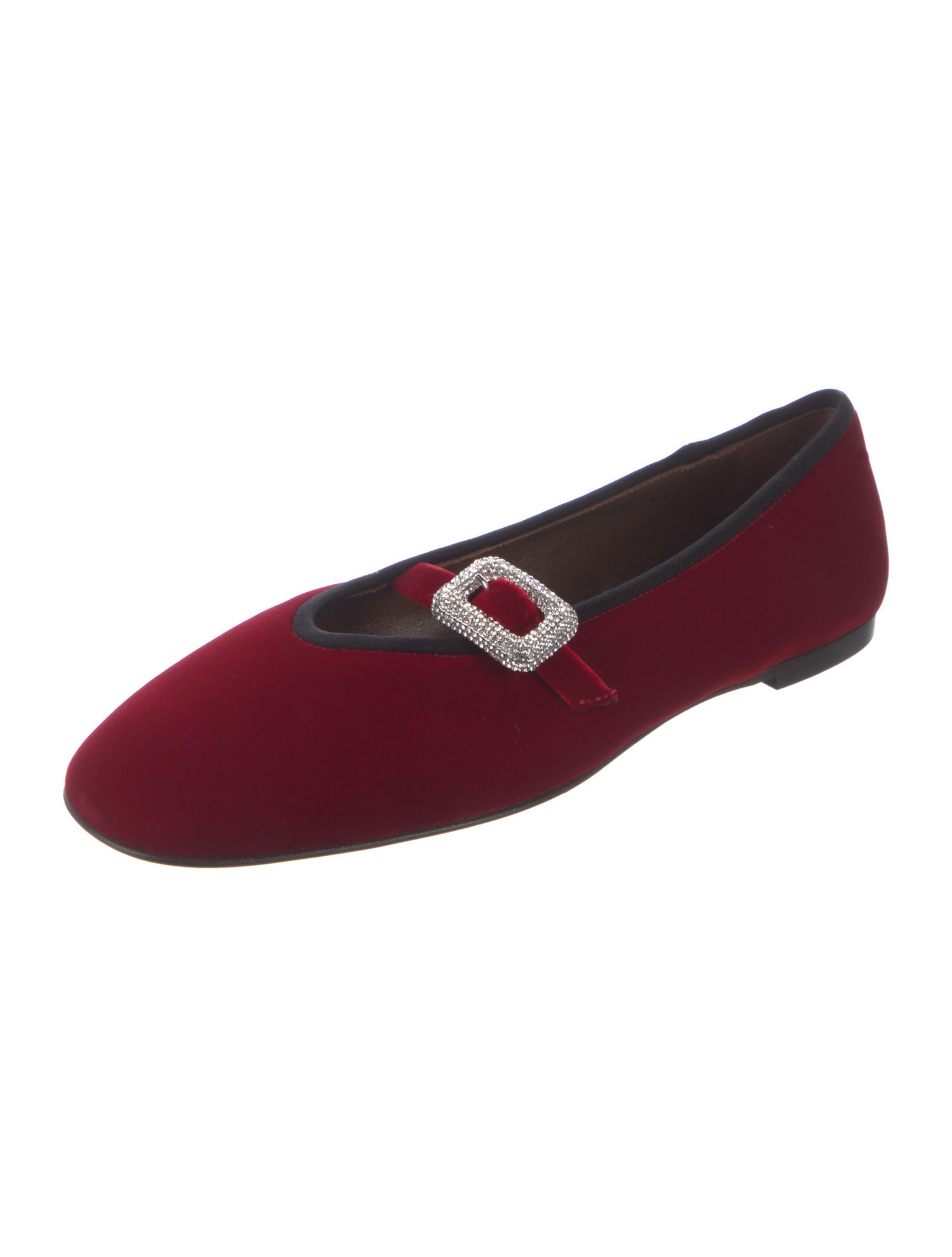 Giuseppe Zanotti Velvet Crystal Embellishments Loafers