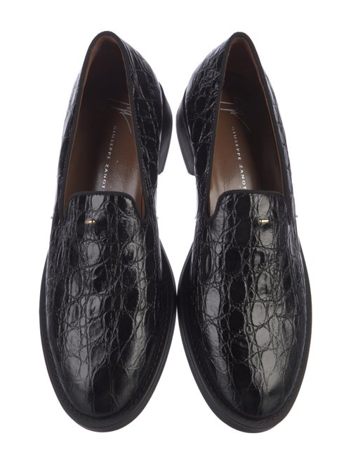 Giuseppe Zanotti Alligator Loafers