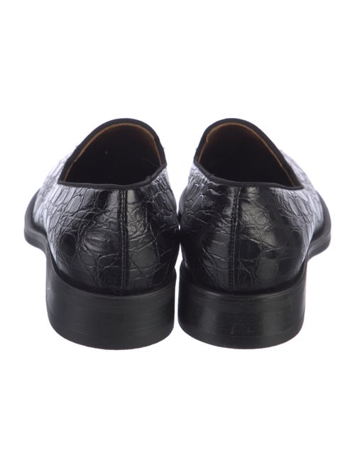 Giuseppe Zanotti Alligator Loafers