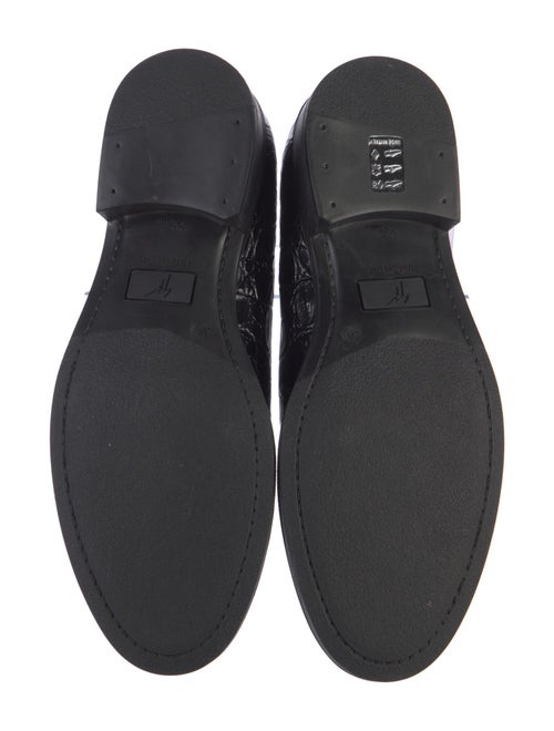 Giuseppe Zanotti Alligator Loafers