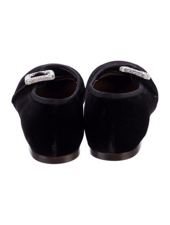 Giuseppe Zanotti Velvet Loafers