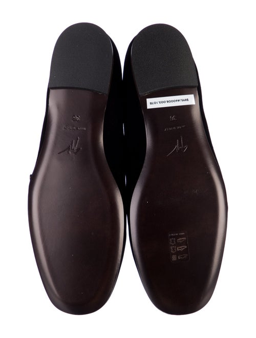 Giuseppe Zanotti Velvet Loafers