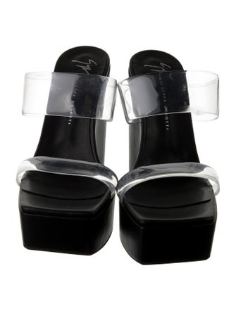Giuseppe Zanotti Leather Slides