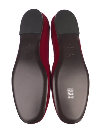 Giuseppe Zanotti Velvet Crystal Embellishments Loafers